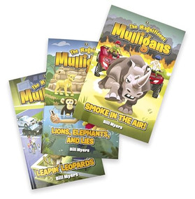 Magnificent Mulligans 3-Pack: Leapin' Leopards / Lions, Elephants, and Lies / Smoke in the Air! by Bill Myers, 9781646071548