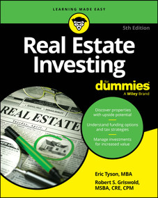Real Estate Investing For Dummies - 9781394289707 by Eric Tyson, Robert S. Griswold, 9781394289707