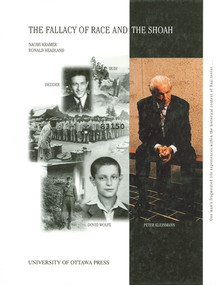 The Fallacy of Race and the Shoah by Naomi Kramer, Ronald Headland, 9780776604763