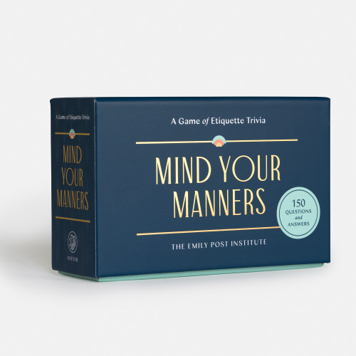 Mind Your Manners (A Game of Etiquette Trivia) by Lizzie Post, Daniel Post Senning, 9780593234549