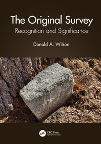 The Original Survey (Recognition and Significance) by Donald A. Wilson, 9781032116785