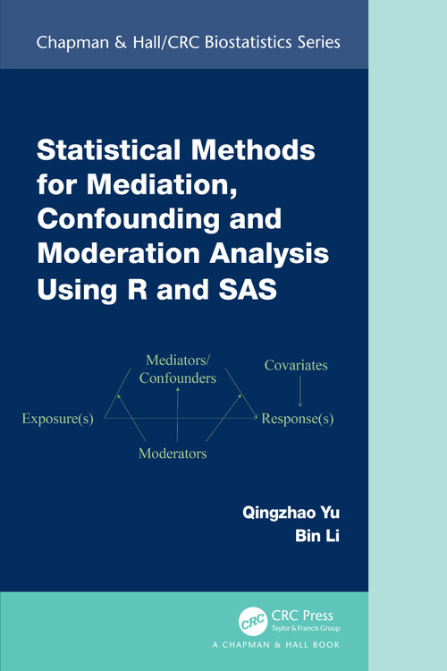Statistical Methods for Mediation, Confounding and Moderation Analysis Using R and SAS by Qingzhao Yu, Bin Li, 9781032220086