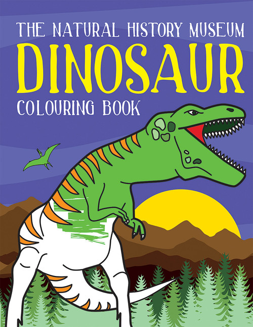 Dinosaur Colouring Book by Natural History Museum, 9780565093075