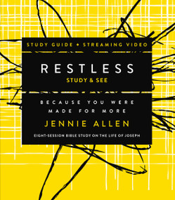 Restless Bible Study Guide plus Streaming Video, Updated Edition (Because You Were Made for More) by Jennie Allen, 9780310170259