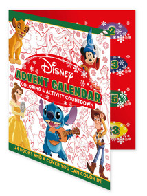 Disney: Advent Calendar Coloring & Activity Countdown (Open a Coloring or Activity Book Every Day Leading Up to Christmas) by IglooBooks, 9781837952373