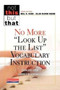 No More "Look Up the List" Vocabulary Instruction by Ellin Oliver Keene, Nell K Duke, Camille Blachowicz, Charlene Cobb, 9780325049205