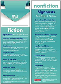 Notice & Note / Reading Nonfiction Signpost Student Bookmarks (30-Pack) by Robert E Probst, Kylene Beers, 9780325080208