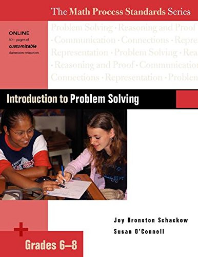 Introduction to Problem Solving, Grades 6-8 by Susan O'Connell, Joy Schackow, 9780325098906