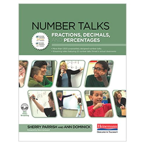 Number Talks: Fractions, Decimals, and Percentages by Steven Leinwand, Sherry D. Parrish, Ann Dominick, 9780325137490