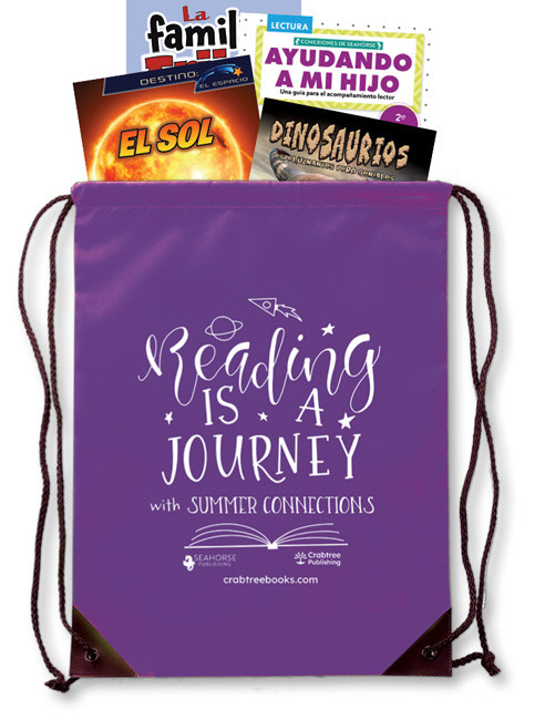 Second Grade Gold Spanish Summer Connections Backpack by Crabtree, Seahorse Publishing, 9781039853614