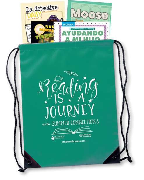 First Grade Platinum Spanish Summer Connections Backpack by Crabtree, Seahorse Publishing, 9781039853508