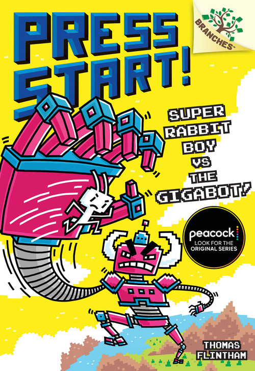 Super Rabbit Boy vs. the Gigabot!: A Branches Book (Press Start! #16) - 9781546110446 by Thomas Flintham, Thomas Flintham, 9781546110446