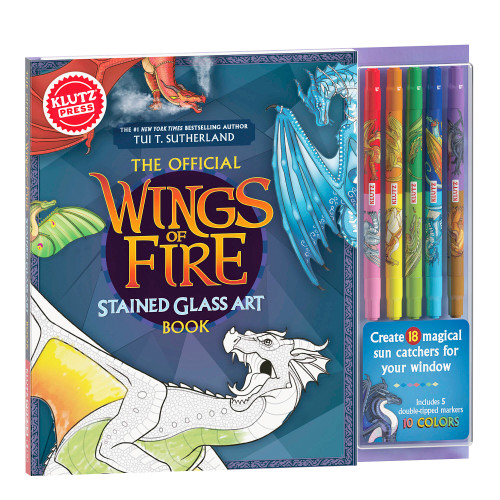 KlutzPress Wings of Fire Stained Glass Art by Tui T. Sutherland, Editors of Klutz, 9781546134138
