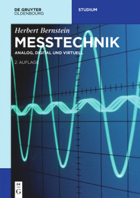 Messtechnik (Analog, digital und virtuell) (German Edition) by Herbert Bernstein, 9783110542172