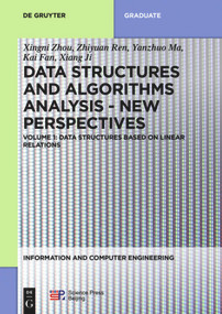 Data structures based on linear relations by Xingni Zhou, Zhiyuan Ren, Yanzhuo Ma, Kai Fan, Xiang Ji, 9783110595574