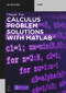 Calculus Problem Solutions with MATLAB® by Dingyü Xue, Tsinghua University Press, 9783110663624