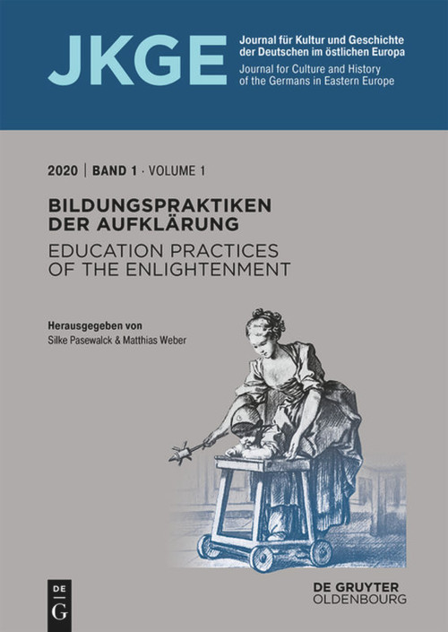 Bildungspraktiken der Aufklärung / Education practices of the Enlightenment (German Edition) by Silke Pasewalck, Matthias Weber, 9783110671674