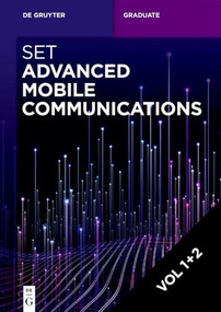 [Set: Advanced Mobile Communications 1+2] by Peter Jung, 9783111385235