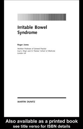 Irritable Bowel Syndrome: pocketbook by Roger Jones, 9781853179853
