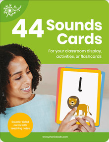Phonic Books Dandelion 44 Sounds Cards by Phonic Books, 9780593965542