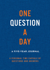One Question a Day (Navy) (A Five-Year Journal: A Personal Time Capsule of Questions and Answers) by Aimee Chase, 9781250373021