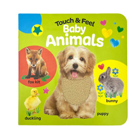Touch & Feel Baby Animals - 9798890191373 by Fhiona Galloway, Rose Nestling, Cottage Door Press, 9798890191373