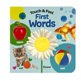 Touch & Feel First Words - 9798890191366 by Fhiona Galloway, Rose Nestling, Cottage Door Press, 9798890191366