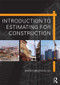 Introduction to Estimating for Construction by Brian Greenhalgh, 9780415509879