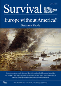 Survival: April - May 2024 by The International Institute for Strategic Studies (IISS), 9781032806587