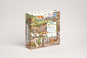 Bunny's Birthday Puzzle (A Magical Woodland 100 Piece Puzzle) - 9781917044455 by Freya Hartas, 9781917044455