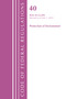 Code of Federal Regulations, Title 40 Protection of the Environment 425-699, Revised as of July 1, 2022 by Office Of The Federal Register (U.S.), 9781636712963