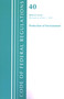 Code of Federal Regulations, Title 40 Protection of the Environment 61-62, Revised as of July 1, 2021 by Office Of The Federal Register (U.S.), 9781636719238