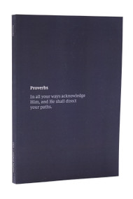 NKJV Bible Journal - Proverbs, Softcover, Comfort Print (Holy Bible, New King James Version) by Thomas Nelson, 9780785235958