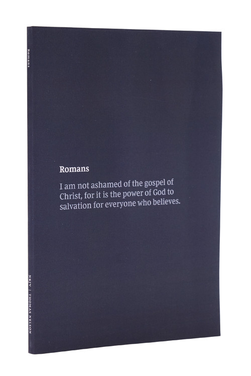 NKJV Bible Journal - Romans, Paperback, Comfort Print (Holy Bible, New King James Version) by Thomas Nelson, 9780785236146