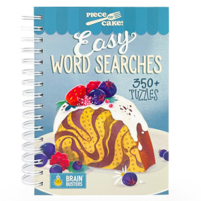 Piece of Cake Easy Word Search by Margarida Esteves, Parragon Books, 9798890190178