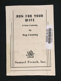 Run for Your Wife by Ray Cooney, 9780573691898