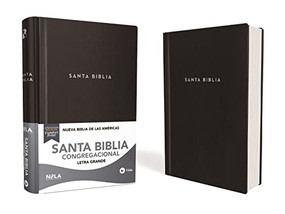 NBLA, Santa Biblia, Congregacional, Tapa dura, Negro, Comfort Print (Spanish Edition) by NBLA-Nueva Biblia de Las Américas, Vida, 9780829770056