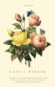 RVR60, Santa Biblia, Premio y Regalo, Letra grande, Tapa dura, Floral, Palabras de Jesús en Rojo, Comfort Print (Spanish Edition) by Vida, RVR 1960- Reina Valera 1960, 9780829773767