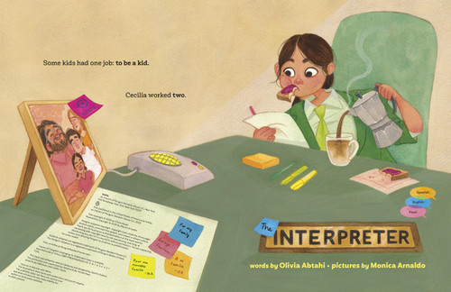 The Interpreter by Olivia Abtahi, Monica Arnaldo, 9780593620441