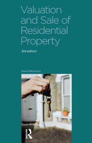 Valuation and Sale of Residential Property by David Mackmin, 9780728205284