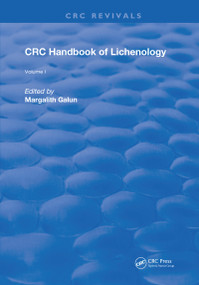 Handbook of Lichenology (Volume 1) by Margalith Galun, 9780367261658