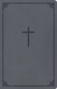 CSB Thinline Bible, Value Edition, Charcoal LeatherTouch by CSB Bibles by Holman, 9798384517511