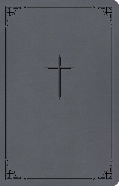 CSB Thinline Bible, Value Edition, Charcoal LeatherTouch by CSB Bibles by Holman, 9798384517511