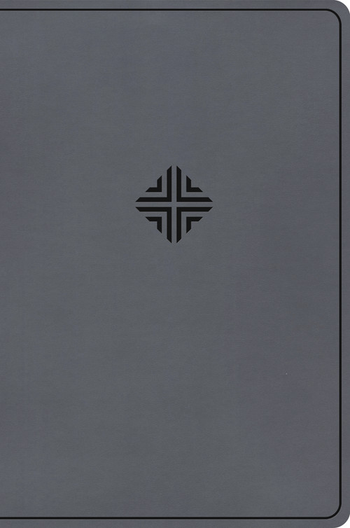 CSB Large Print Thinline Bible, Value Edition, Charcoal LeatherTouch by CSB Bibles by Holman, 9798384517535