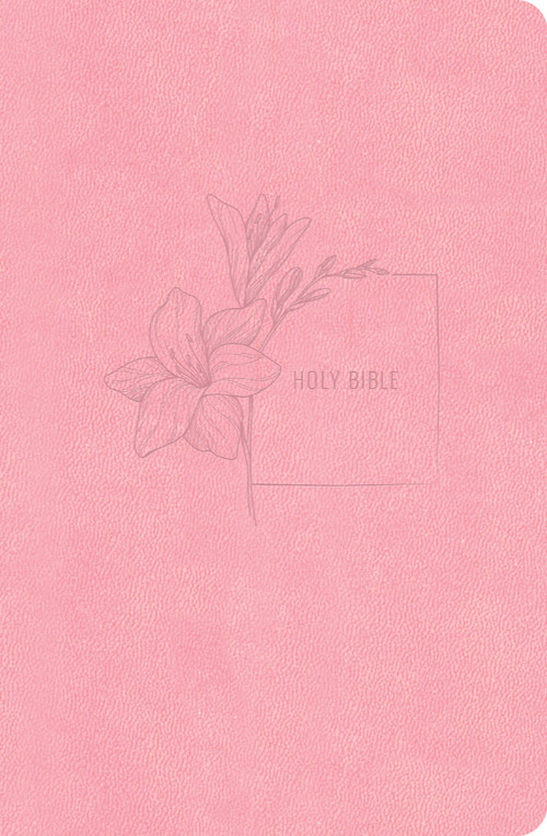 CSB Compact Bible, Value Edition, Soft Pink LeatherTouch by CSB Bibles by Holman, 9798384517566