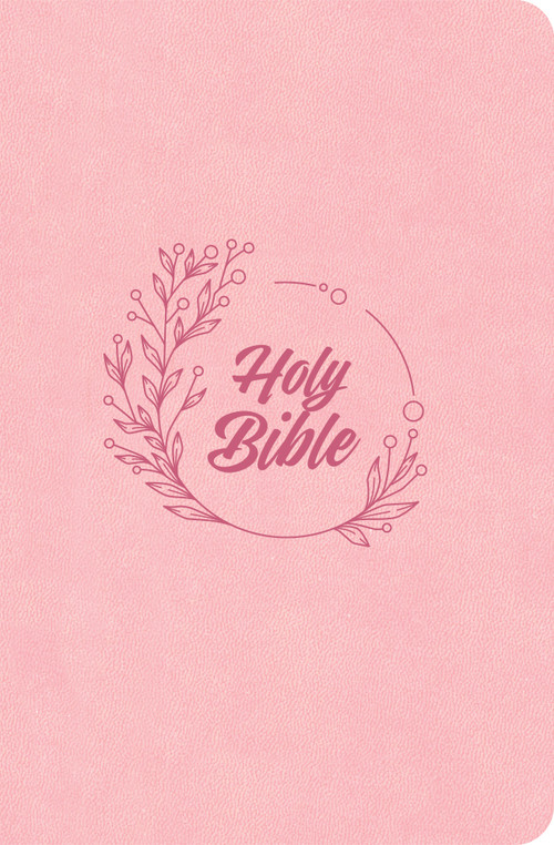 KJV Compact Bible, Value Edition, Soft Pink LeatherTouch by Holman Bible Publishers, 9798384517962