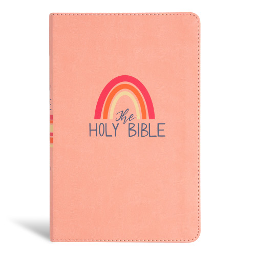 KJV Kids Bible, Peach LeatherTouch by Holman Bible Publishers, 9798384517986