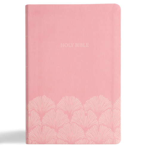 NASB Large Print Thinline Bible, Value Edition, Soft Pink LeatherTouch by Holman Bible Publishers, 9798384518013