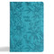 NASB Large Print Thinline Bible, Value Edition, Teal LeatherTouch by Holman Bible Publishers, 9798384518020