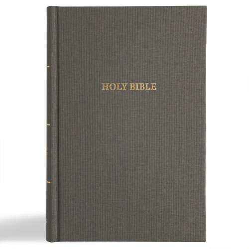 CSB Grace Bible, Charcoal Cloth Over Board (Dyslexia Friendly) by 2K/DENMARK, CSB Bibles by Holman, 9798384518259